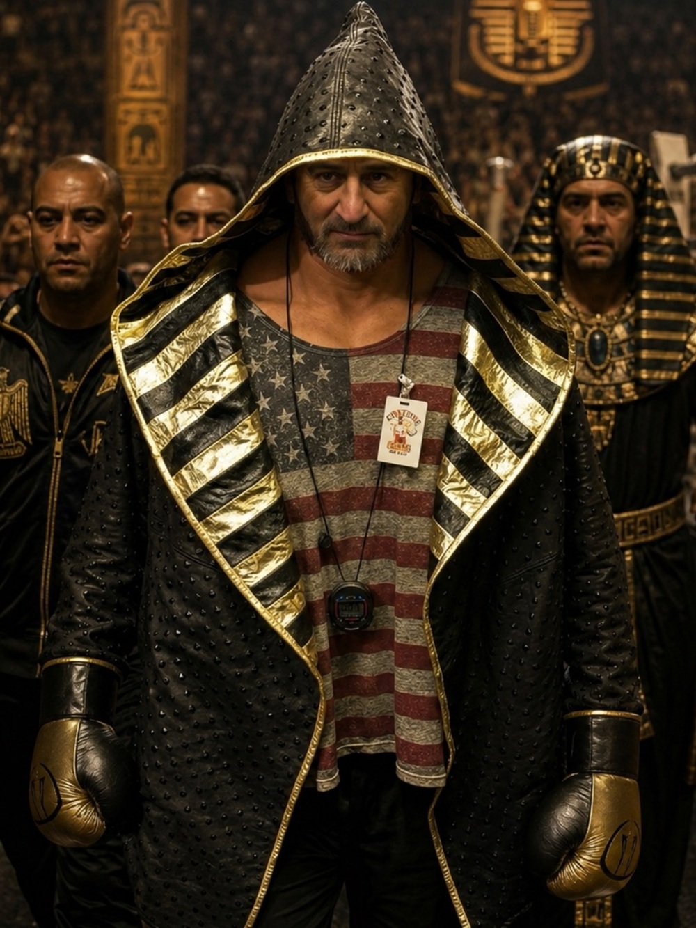 STUNNING movie prop leather jacket / overcoat - custom made by a movie studio